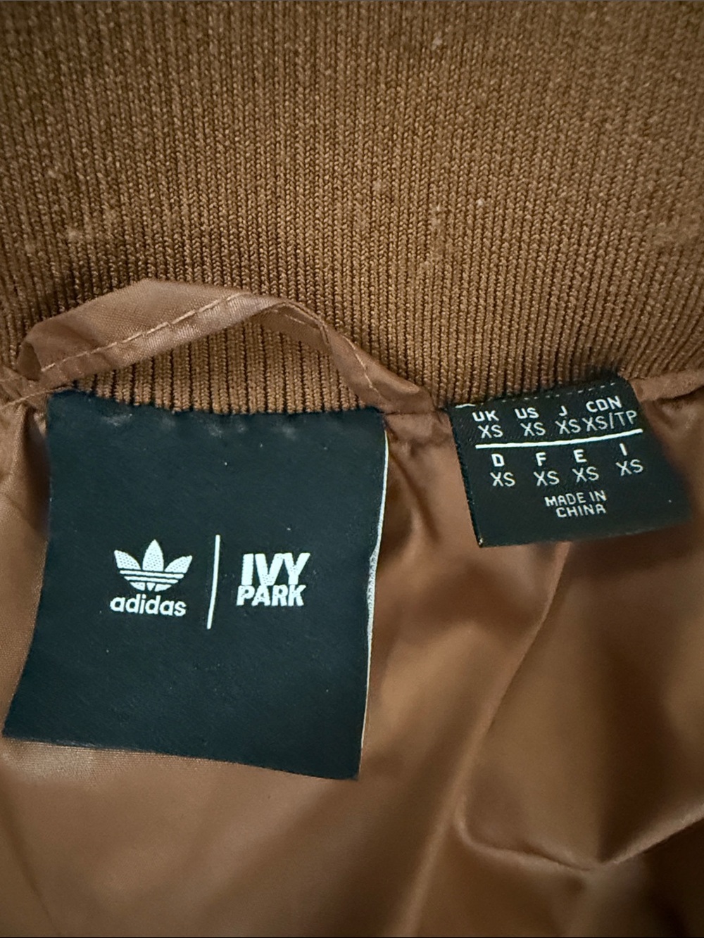 Adidas/Ivy Park Latex Bomber - Picture 3 of 3